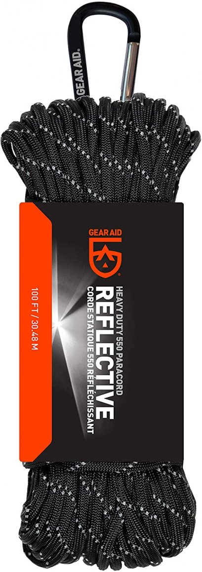 Gear Aid Paracord 100ft with Carabiner